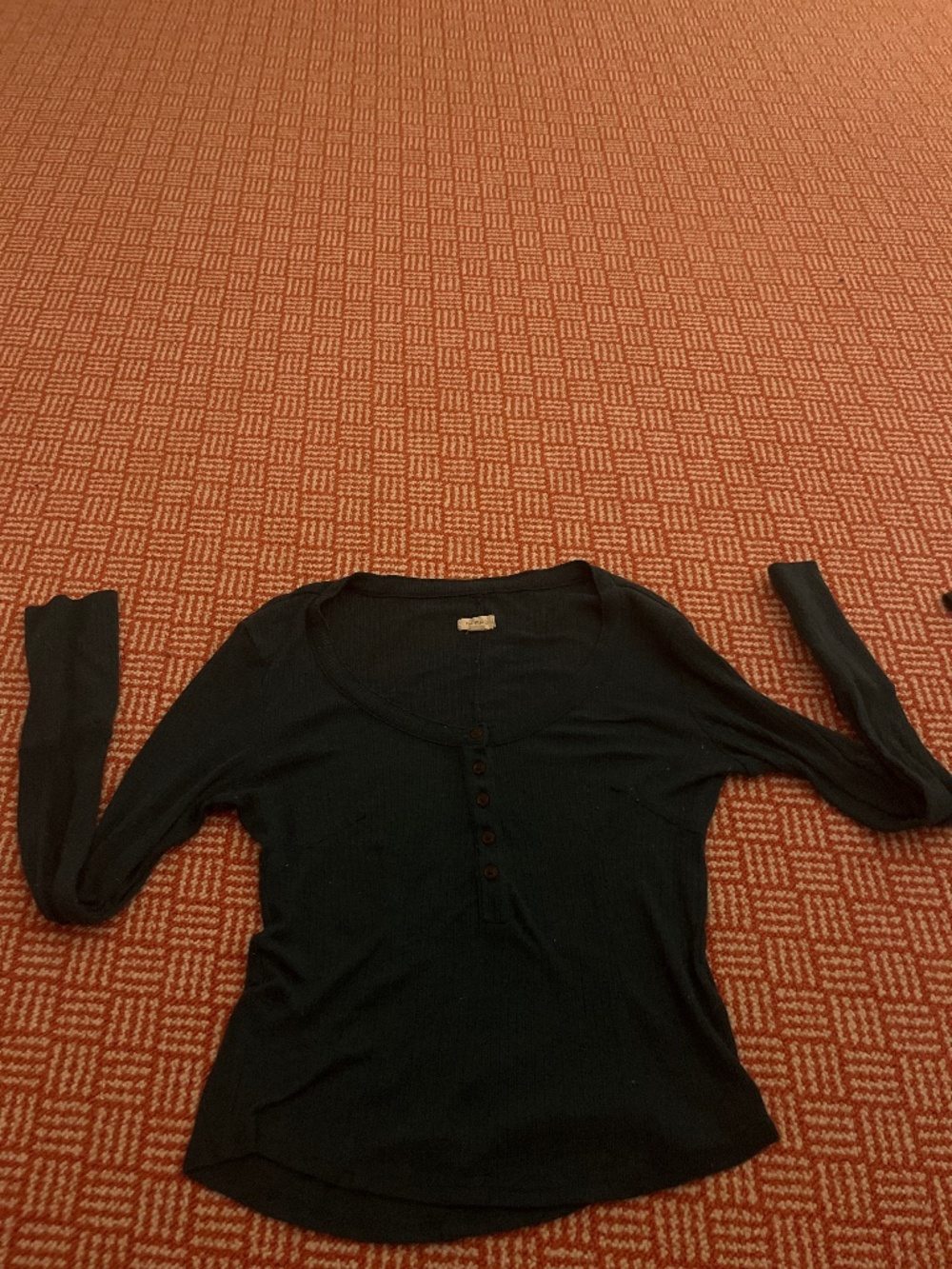 Pilcro Dark Green button up long Sleeve